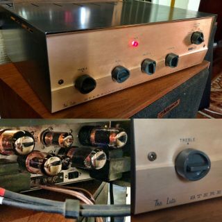 Vintage Harman Kardon A - 220 “the Lute” Tube Amp Restored Sounds Great