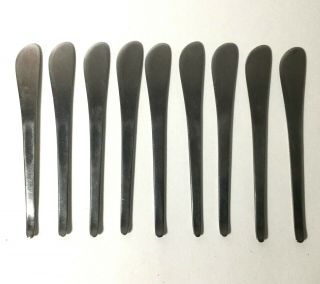 Mid Century Vtg 38 pce C.  Hugo Pott 2722 Stainless Steel cutlery flatware RARE 10