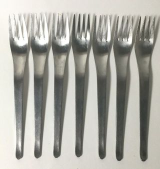 Mid Century Vtg 38 pce C.  Hugo Pott 2722 Stainless Steel cutlery flatware RARE 3