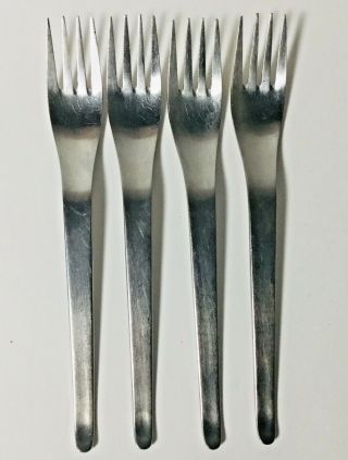 Mid Century Vtg 38 pce C.  Hugo Pott 2722 Stainless Steel cutlery flatware RARE 4