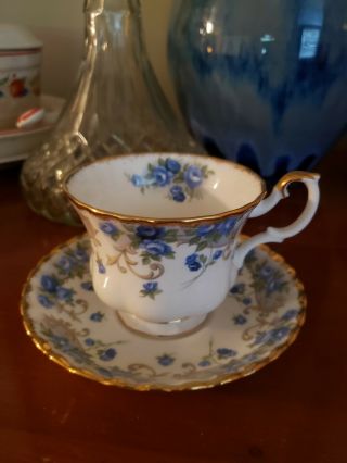 Royal Albert Tea Cup And Saucer Set Angela Pattern