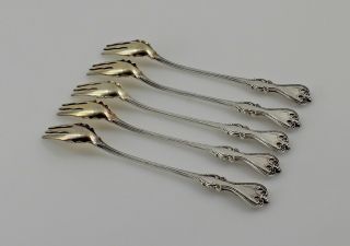 Towle Old Colonial Sterling Silver Oyster Forks - Set of 5 - 6 