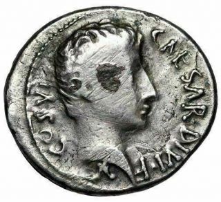 Octavian (Augustus) AR Denarius 