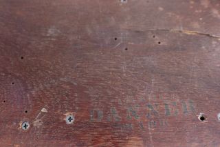 Antique J.  Danner Mission Oak Revolving Bookcase Stickley Era c.  1900 9