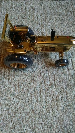 1/16 John Deere 4020 Diesel ROPS Gold Tractor 200th birthday Rare Hard to Find 3