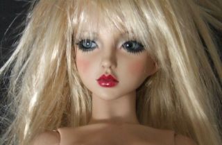 OOAK Custom BJD Slim MSD Aquarius Doll Ball Jointed Vintage Lily Rose Faceup 2