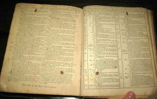 1795 HOLY BIBLE Colonial AMERICAN Family BATCHELDER Emerson ADAMS Antique NHMAVT 12