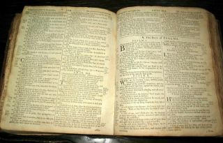 1795 HOLY BIBLE Colonial AMERICAN Family BATCHELDER Emerson ADAMS Antique NHMAVT 8