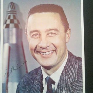Virgil Gus Grissom - Apollo 1 - Autograph - Vintage Photo - Extremely Rare Item -