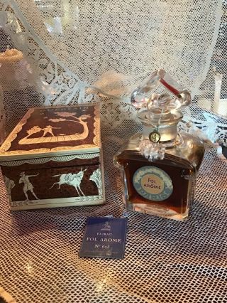 Vintage Guerlain Fol Arome PARFUM/Extrait Bottle RARE size Baccarat 5