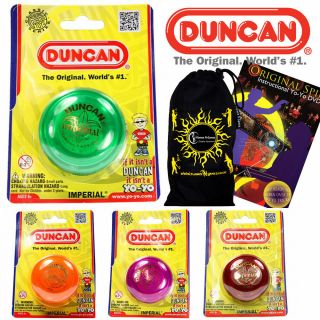 Duncan Imperial Classic Yoyo Ideal For Kids & Beginners,  Spin Dvd,  Bag
