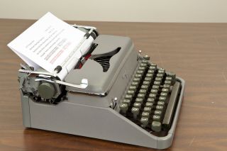 Hermes 2000 Vintage Typewriter Platen Restored Near 2