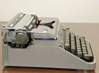 Hermes 2000 Vintage Typewriter Platen Restored Near 7