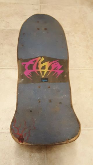 Vintage 80`s Alva Bill Danforth Model Complete Skateboard