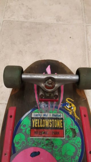 Vintage 80`s Alva Bill Danforth model complete skateboard 9