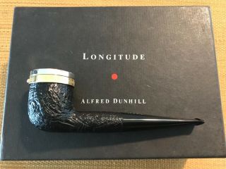 UNSMOKED DUNHILL LONGITUDE LIMITED EDITION SHELL BRIAR (1179 OF 2000),  RARE 4