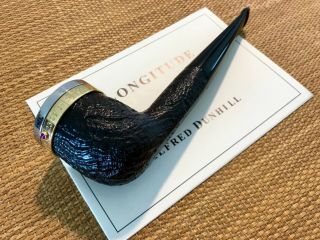 UNSMOKED DUNHILL LONGITUDE LIMITED EDITION SHELL BRIAR (1179 OF 2000),  RARE 6