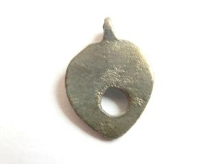 Iron Age Hallstatt Culture Ancient Celtic Small Billon Earring 700 Bc