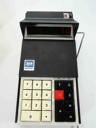 1970 SCM Marchant 1 Vintage Nixie Tube Display Calculator 3