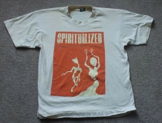 Spiritualized Lazer Guided Melodies Vintage Tour T Shirt Spacemen 3