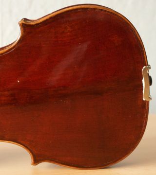 old violin 4/4 geige viola cello fiddle label GIA.  BAPT.  GRANCINO 10