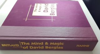 The Mind & Magic of David Berglas Rare Magic Book - Mentalism - MOSTLY UNREAD 2
