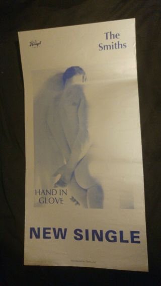 The Smiths Hand In Glove Rough Trade Promo Poster.  & Very Rare 2