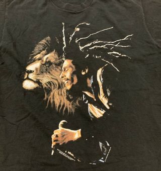 Vintage Rare 1995 50th Anniversary Bob Marley Single Stitch Tee Shirt Sz Xl