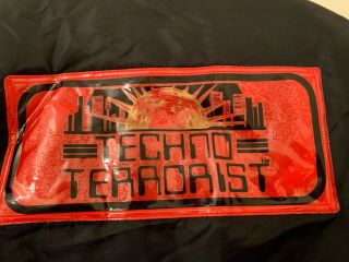 Techno Terrorist Bomber Ma2 Jacket Retro Vintage Rave Techno Rare Size L 5