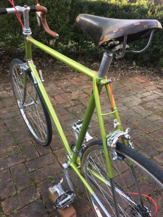 Vintage 1972 Raleigh International 60 x 58.  5 Road Bike Campagnolo Reynolds 531 7