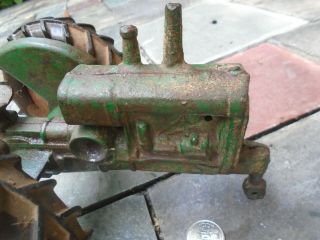antique cast iron - John Deere Farm Tractor 2
