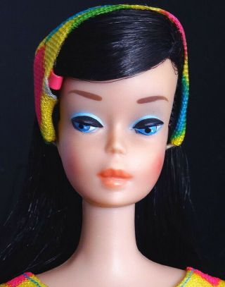 Rare Vintage Midnight Medium Color Color Magic Barbie Doll