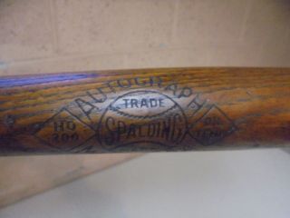 Vintage Baseball Bat,  Vintage 1920 ' s Spalding Baseball Bat,  Fred Spurgeon,  RARE 5