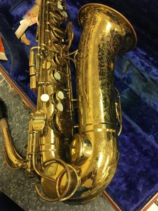 Vintage The Martin Alto Saxophone And Case