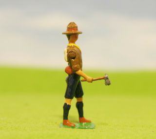 Boy Scout With Axe - In Uniform Britains Scale Lead Figure (392)