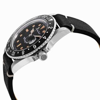 Mathey - Tissot Rolly Vintage Automatic Black Dial Men ' s Watch H900ATLN 2