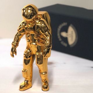 Rare Omega Moon Landing 50th Anniversary Golden Astronaut Figure