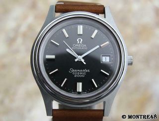Omega Seamaster Cosmic 2000 Vintage 1970 Swiss Made Mens 38mm Auto Watch Jl153