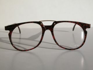 Cazal Vintage Eyeglasses - Old Stock - Model 645 - Col.  696 - Gold Marble Brown