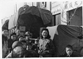 4th “china” Marine Division - 1937 Sino - Japanese War: Chinese Civilians & Truck