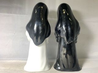 Porcelain Nun Figurines L & M,  1956 3