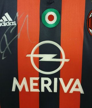 RARE Andriy Shevchenko SIGNED Shirt Autographed Jersey AC MILAN Display 2