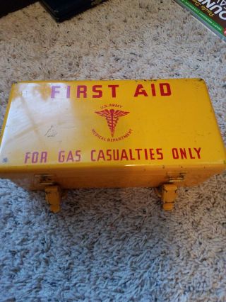 U.  S.  Army Medical Department First Aid For Gas Casualties Only Kit