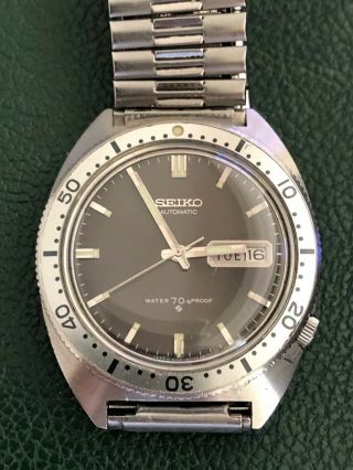 Vintage Seiko 6106 - 8100 Sport Diver.  First Ever By Seiko Ultra Rare All