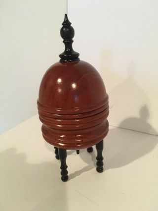Vintage Professional Magic Trick.  Orange Tarbell Vase by Viking.  Exquisite 2