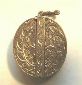 Antique Victorian Pinchbeck Very Unusual Locket