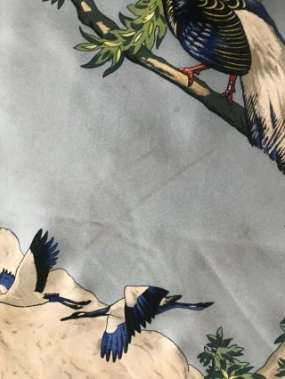 Vintage Hermes Silk Scarf - Sichuan By Robert Dallet 6