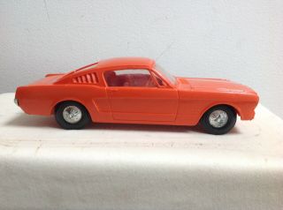 1965 Ford Mustang 2 Door Fastback Plastic Toy