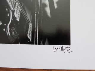 Kurt Cobain Lance Mercer signed 17x22 inch photo,  Nirvana photograph Rare 4