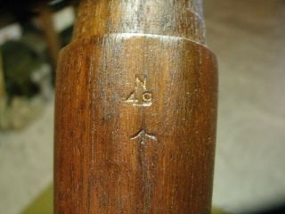 British Lee Enfield No 4 BUTT STOCK NORMAL LENGTH MARKED N49 2